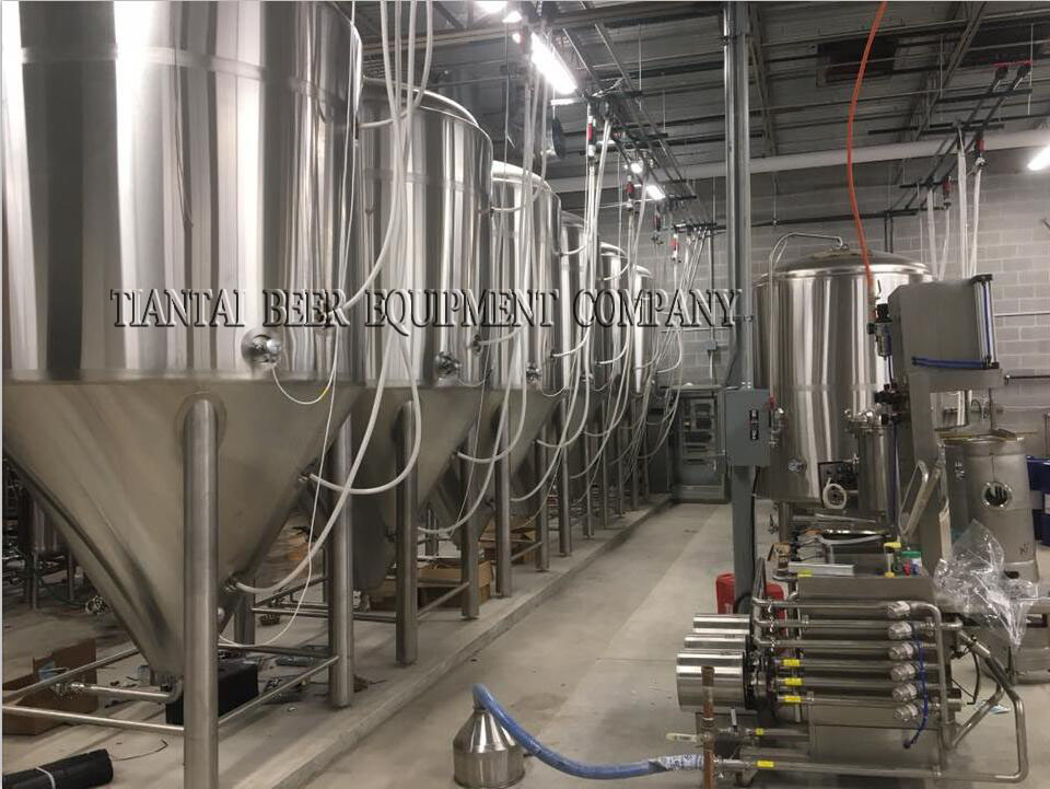 <b>20BBL beer fermentation tank installation</b>
